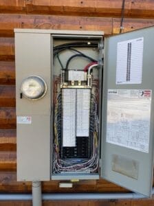 Open panel box